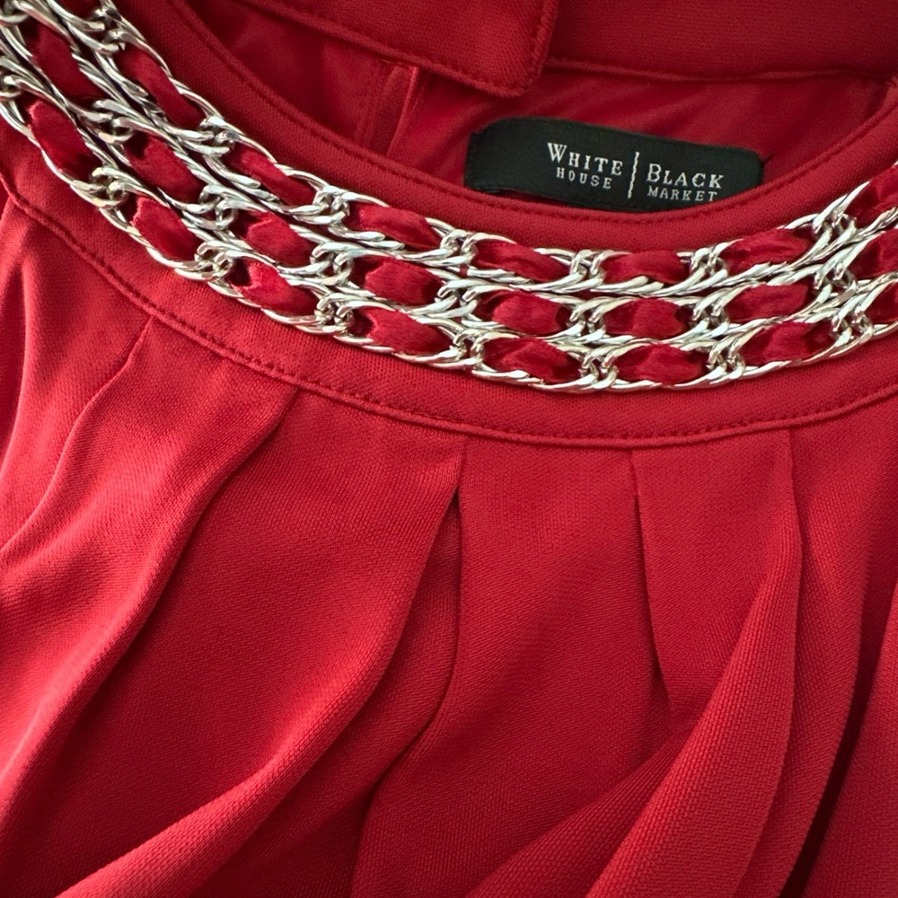 Elegant NWT White House black market dress, small - Picture 3 of 3